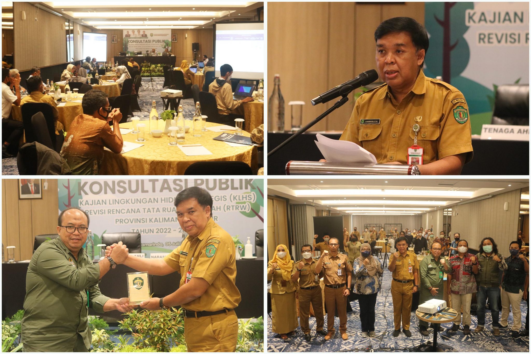 Konsultasi Publik KLHS RTRW Provinsi Kalimantan Timur Dinas